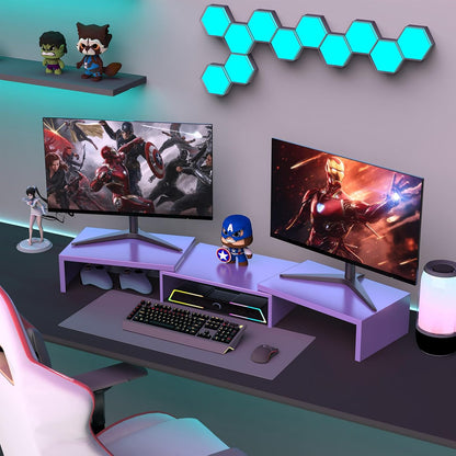 Dual Monitor Stand Riser