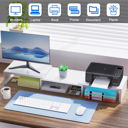 Dual Monitor Stand Riser