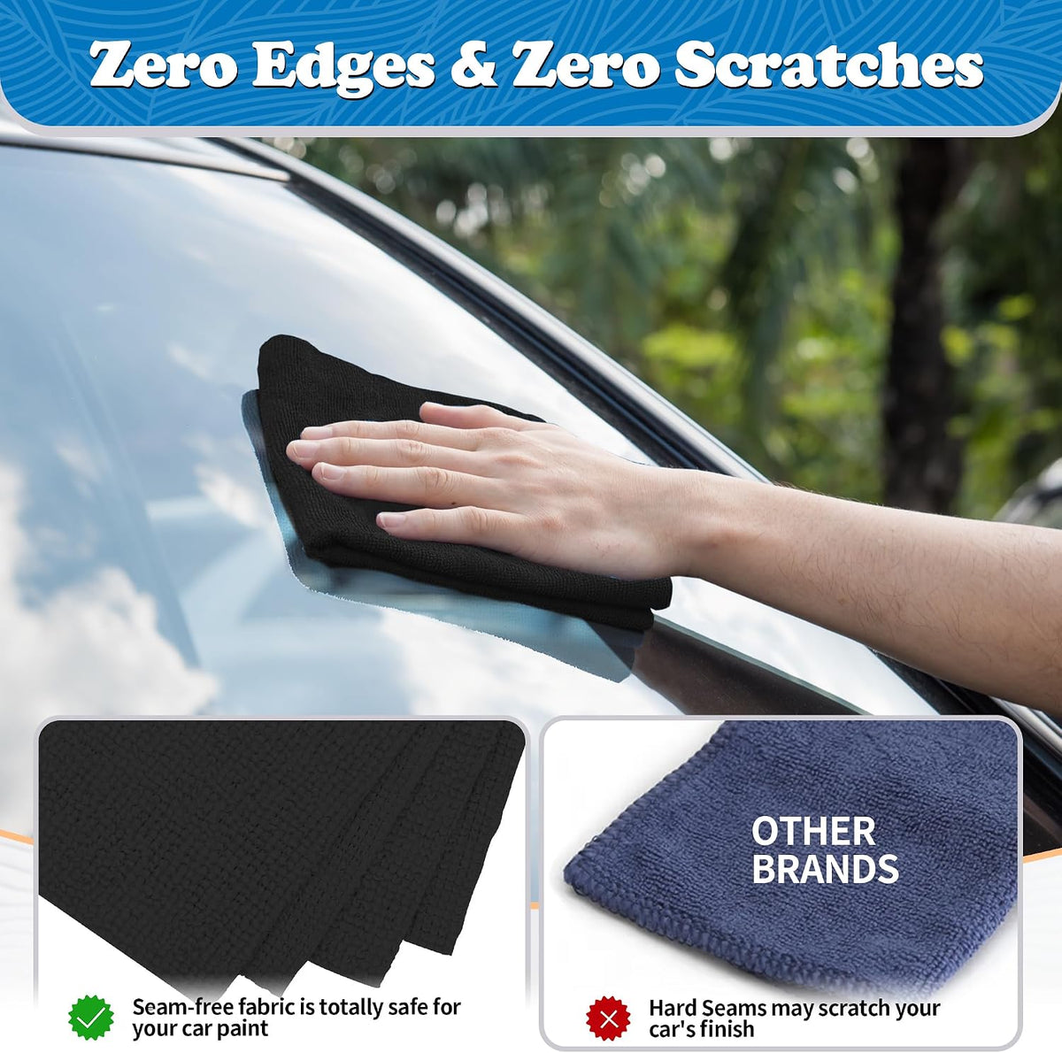 Shop Towels, Pack of 200, Grey Microfiber Cleaning Cloth Bulk, Microfiber Towels for Cars, All-Purpose Absorbent Cleaning Rags, Dust Cloth for Automotive, Mechanic, Garage, 11.5 x 11.5 inch