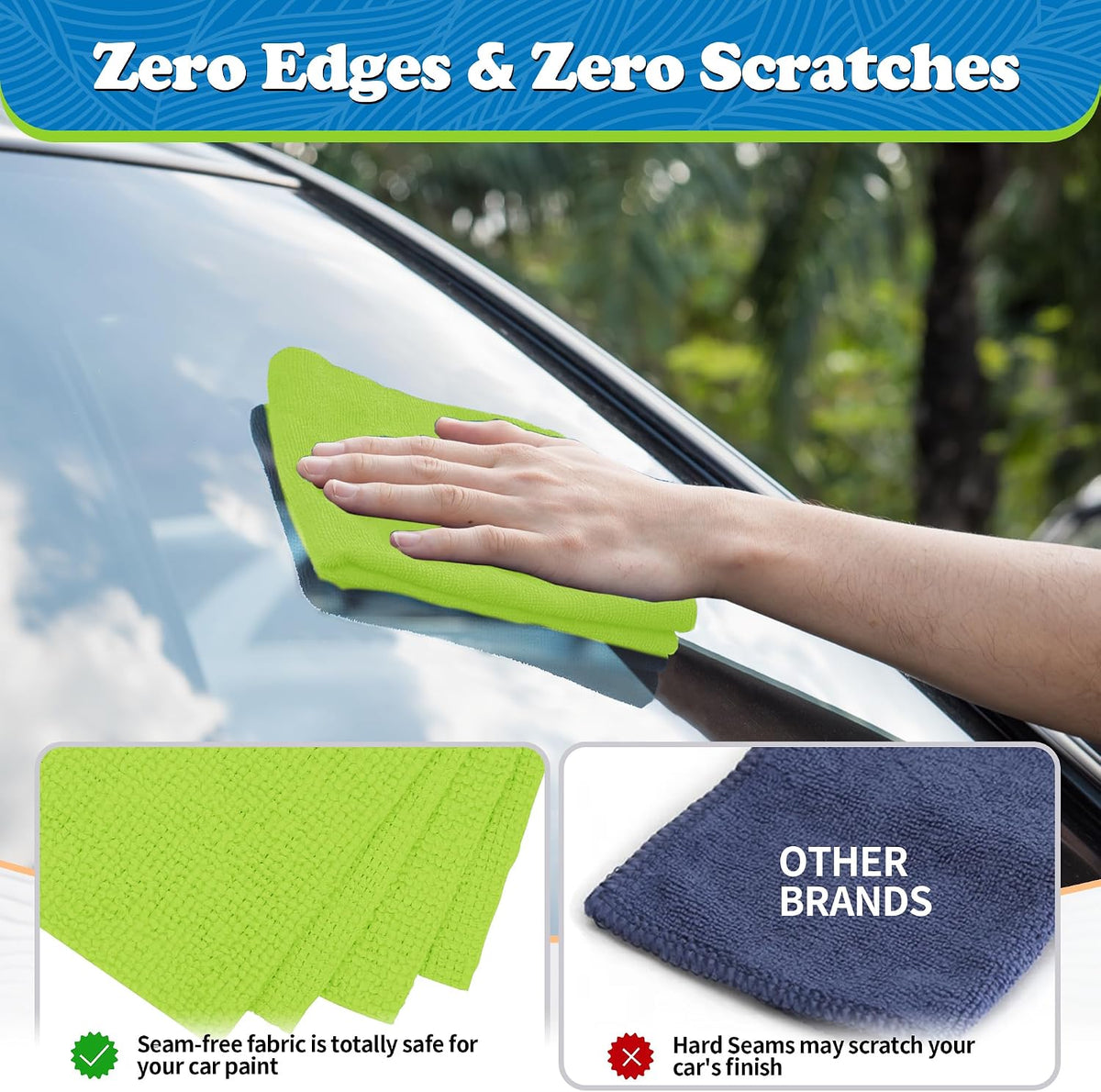 Shop Towels, Pack of 200, Grey Microfiber Cleaning Cloth Bulk, Microfiber Towels for Cars, All-Purpose Absorbent Cleaning Rags, Dust Cloth for Automotive, Mechanic, Garage, 11.5 x 11.5 inch