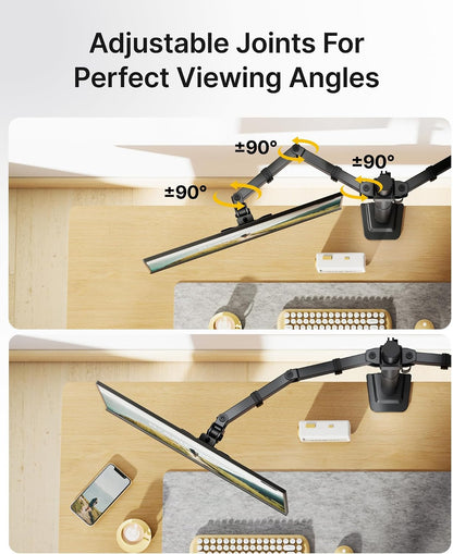 Heavy-Duty Dual Monitor Stand for 17-32", 22 lbs Each