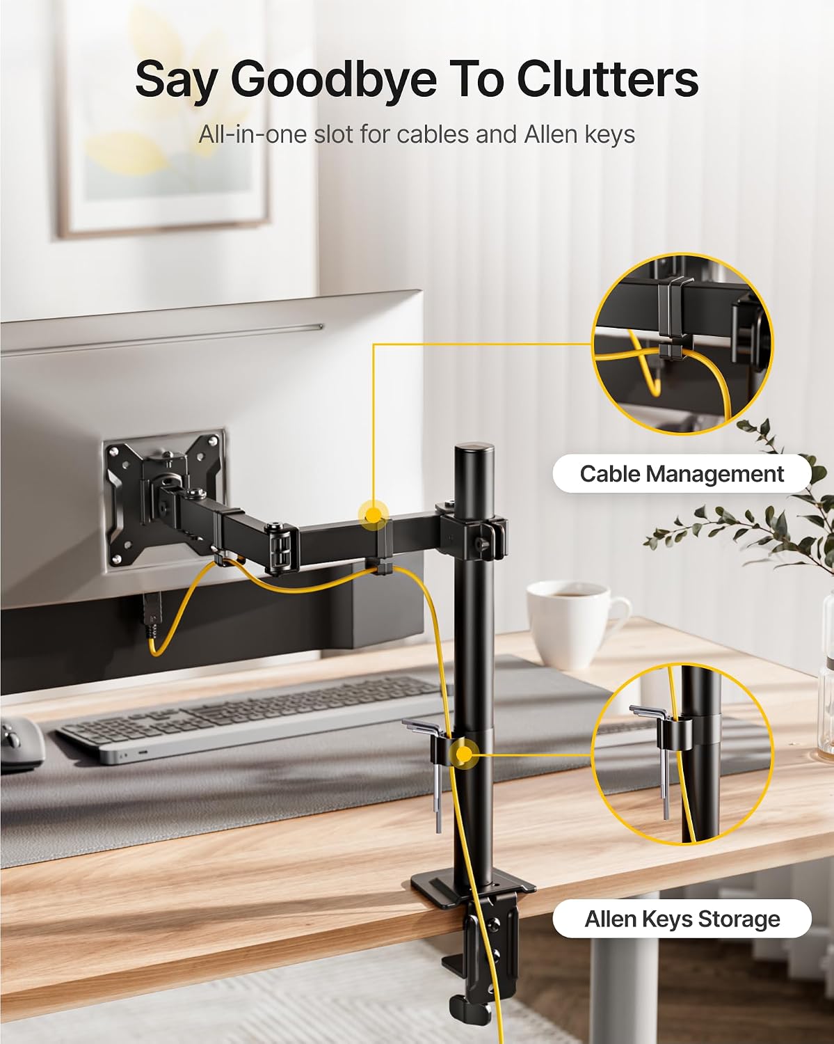 Heavy-Duty Dual Monitor Stand for 17-32", 22 lbs Each