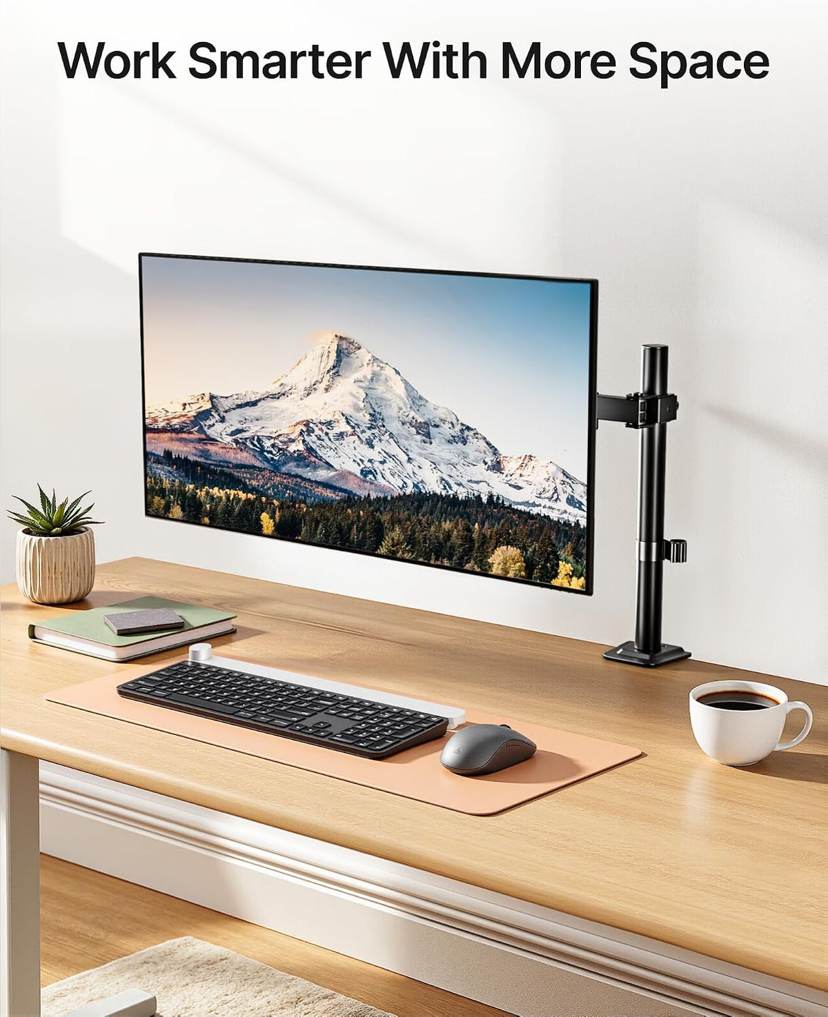 Heavy-Duty Dual Monitor Stand for 17-32", 22 lbs Each