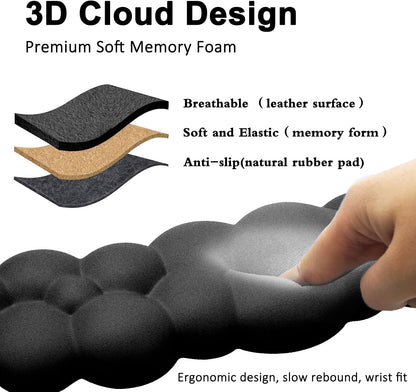 Ergonomic Mouse Wrist Rest Support Cushion for Home & Office Computer