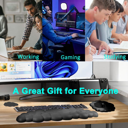 Ergonomic Mouse Wrist Rest Support Cushion for Home & Office Computer