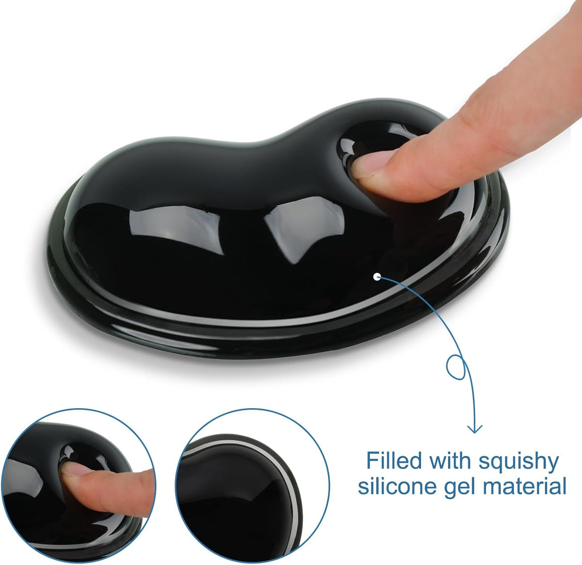 Ergonomic Mouse Wrist Rest Support Cushion for Home & Office Computer