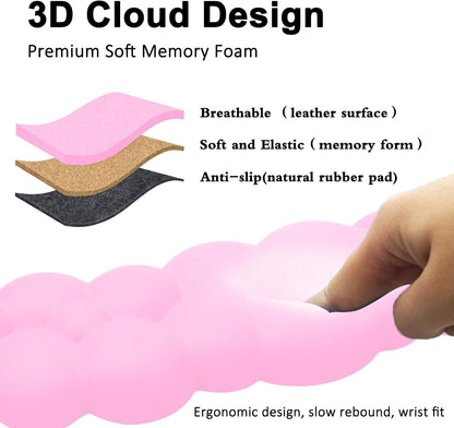 Ergonomic Mouse Wrist Rest Support Cushion for Home & Office Computer