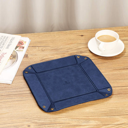 Valet Tray Desktop Storage Organizer Nightstand Caddy Holder