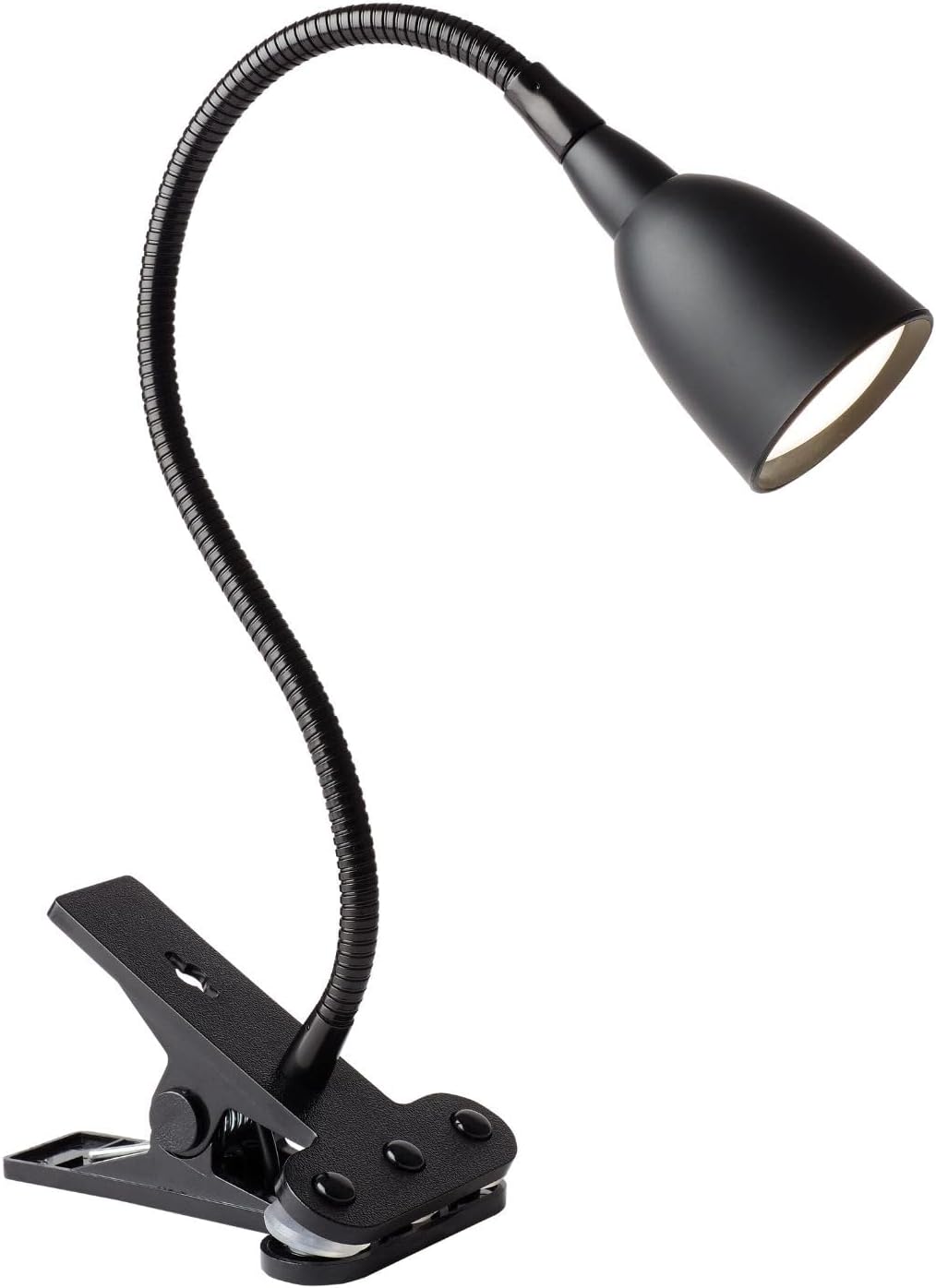 NHCLP-OL-BK Olivia Dimmable and Color Temperature Changing Clamp Light Desk Lamp Black