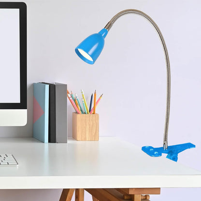 NHCLP-OL-BK Olivia Dimmable and Color Temperature Changing Clamp Light Desk Lamp Black