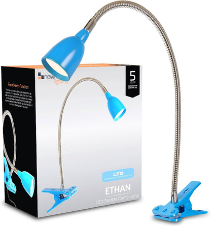 NHCLP-OL-BK Olivia Dimmable and Color Temperature Changing Clamp Light Desk Lamp Black
