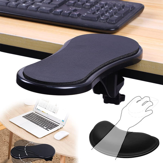 Computer Arm Rest for Desk, 180° Swivel Ergonomic Elbow Arm Support Desk