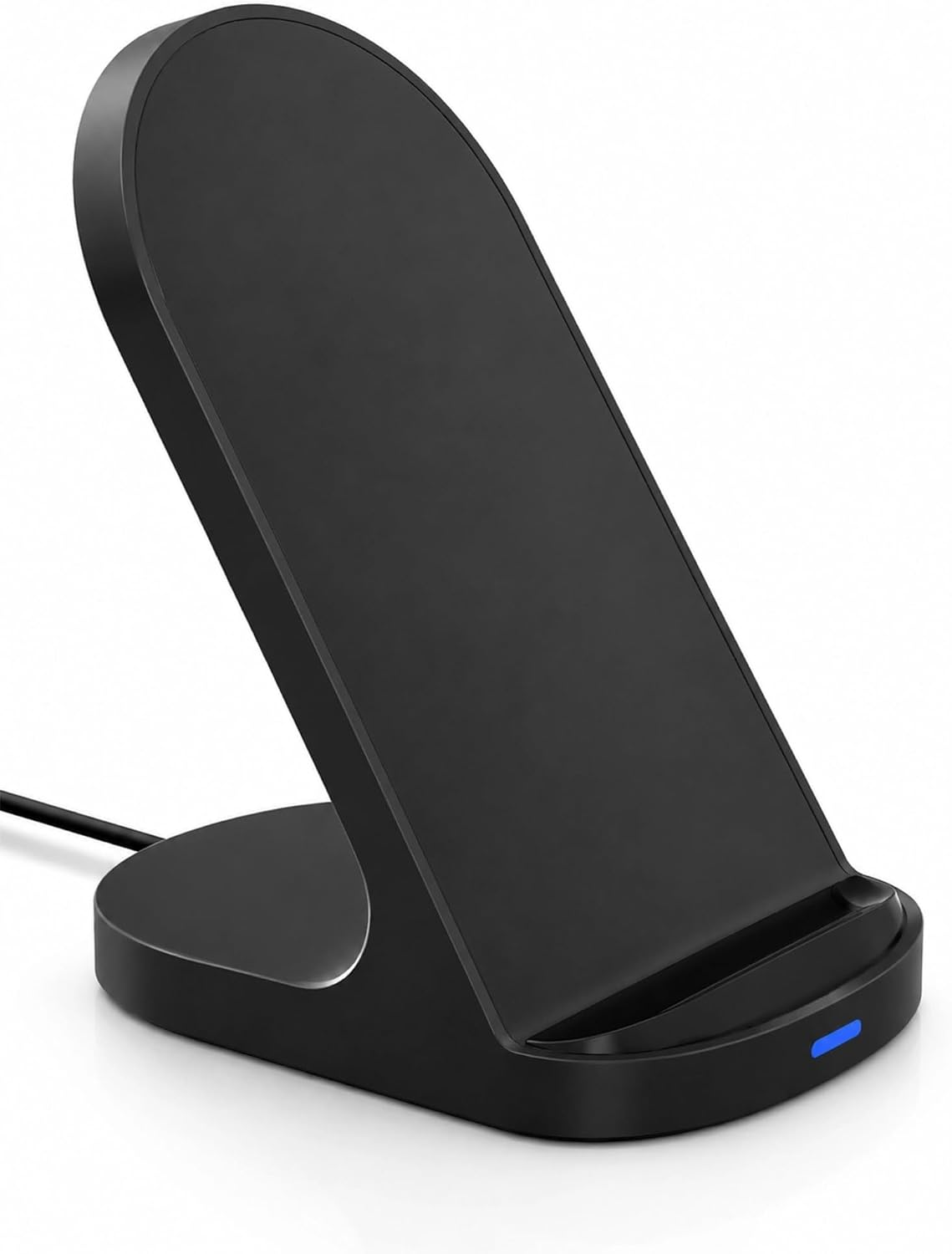 15W Fast Wireless Charger Wireless Phone Charger Stand Compatible with Apple iPhone 14 13 12/12 Pro Max/ 11Pro/11Pro Max, Compatible with Samsung Galaxy S22 S21 S20 (Rose Gold)