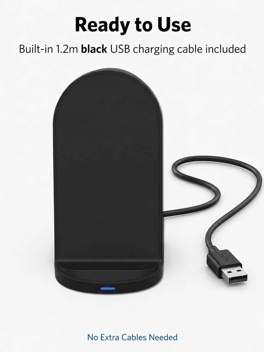 15W Fast Wireless Charger Wireless Phone Charger Stand Compatible with Apple iPhone 14 13 12/12 Pro Max/ 11Pro/11Pro Max, Compatible with Samsung Galaxy S22 S21 S20 (Rose Gold)