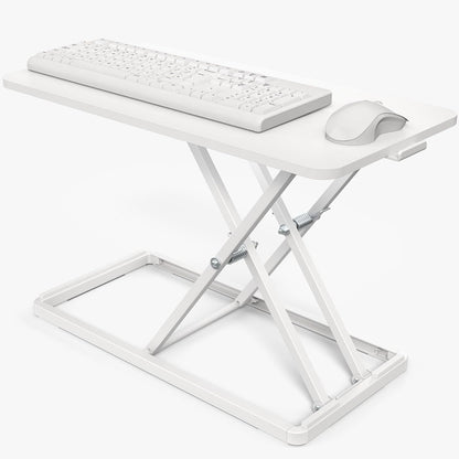 Black 24 in Single Top Keyboard and Mouse Riser, DESK-V024A