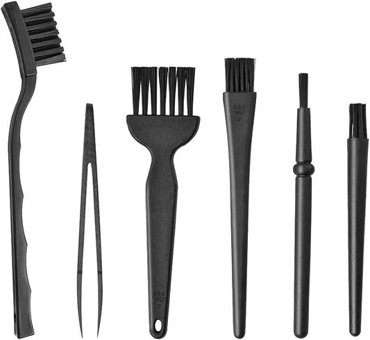 6 Pcs Cleaning Brushes for Small Spaces, Small Brushes for Cleaning
