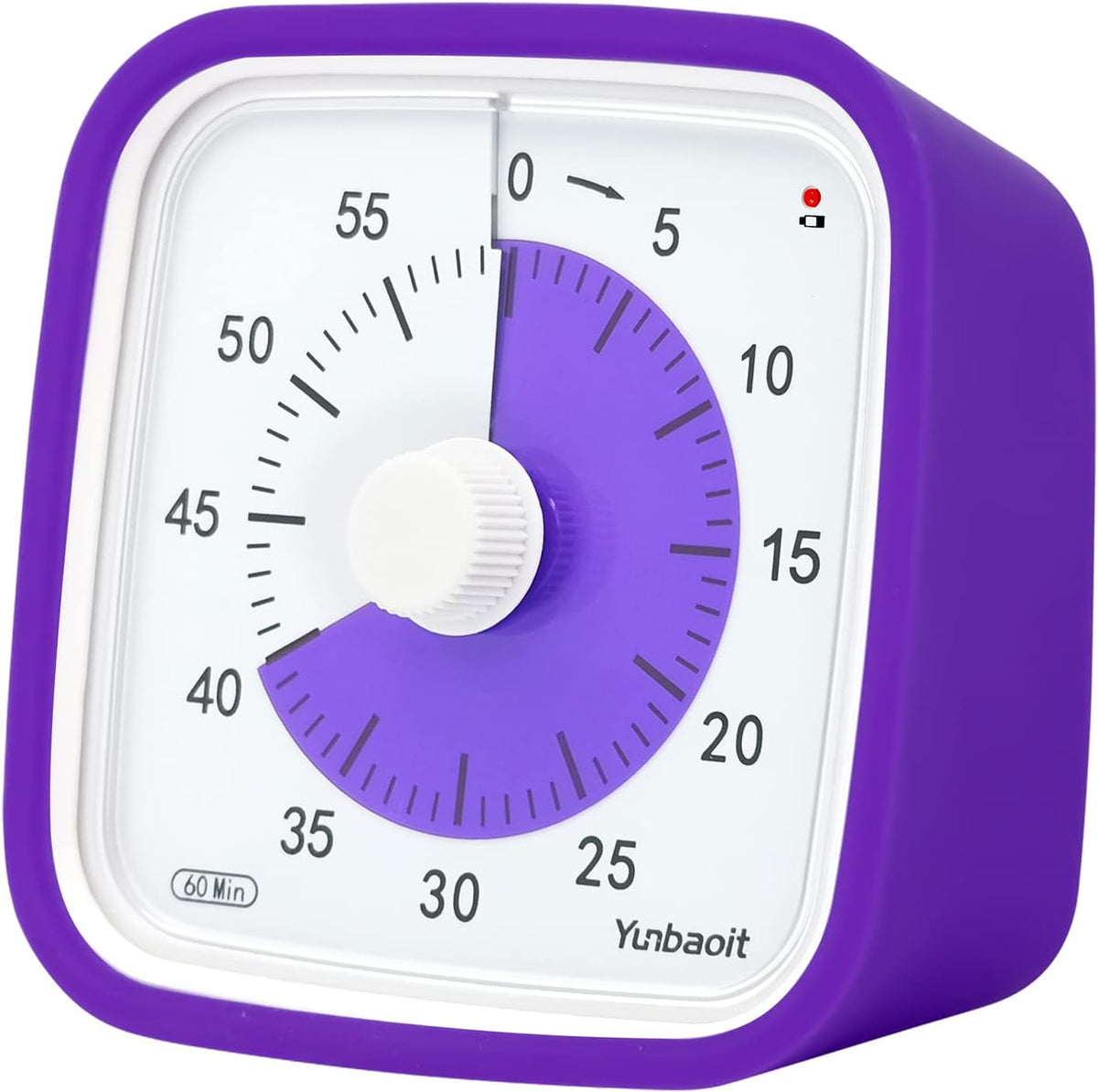 Rainbow Visual Timer for Kids, 60-min Countdown Timer, Blue