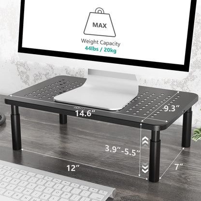 Desk File Organizer, 4 Tier Desktop Paper Letter Tray Organizer with Drawer and 2 Pen Holders, Office Desk Accessories & Workspace Organizers for Office, Home Supplies(DO005DH-B), 1 Pack, Black