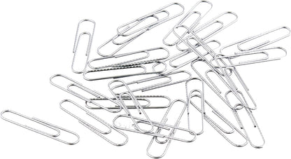 No. 1 Paper Clips, Smooth, 1000 Count (10 Pack of 100), Silver