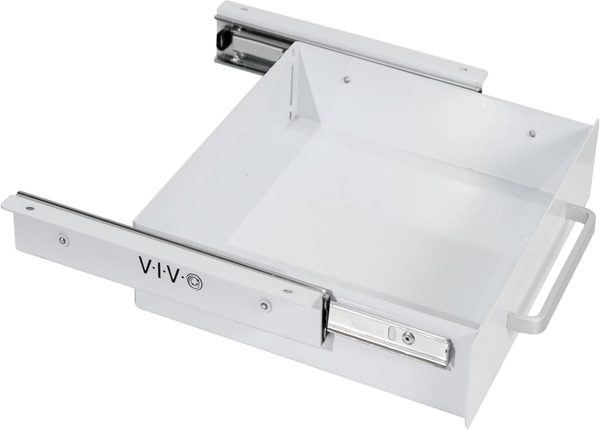 Black 22 x 9 inch Under Desk Storage Drawer, DESK-DR22H-B