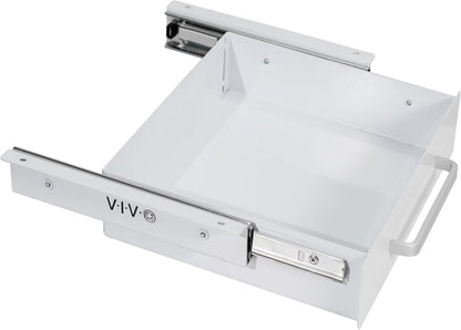 Black 22 x 9 inch Under Desk Storage Drawer, DESK-DR22H-B