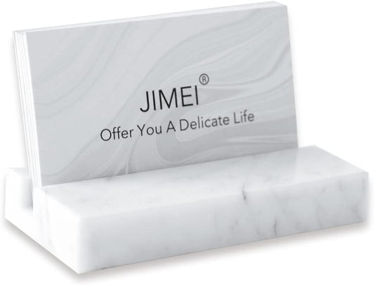 Business Card Holder for Desk Organizer Stand 25 Cards Display