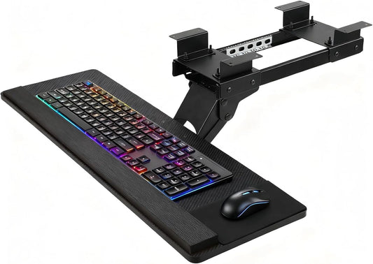 Keyboard Tray - Ergonomic Large Size Keypad Tray Holder