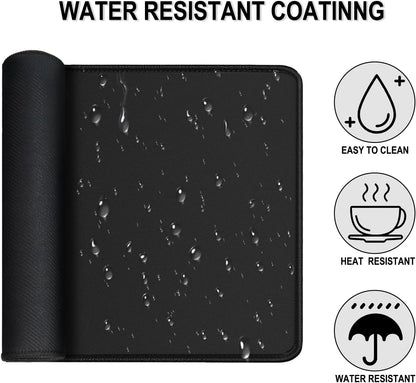 Large Gaming Mouse Pad, 31.5" x15.7" Water Resist Large Extended Desk Mat