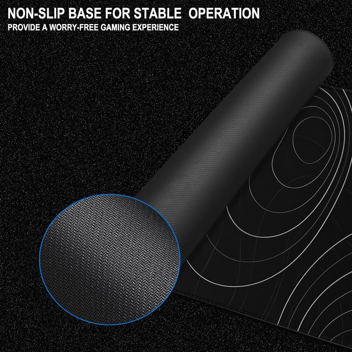 Large Gaming Mouse Pad, 31.5" x15.7" Water Resist Large Extended Desk Mat