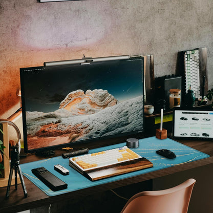 Large Gaming Mouse Pad, 31.5" x15.7" Water Resist Large Extended Desk Mat