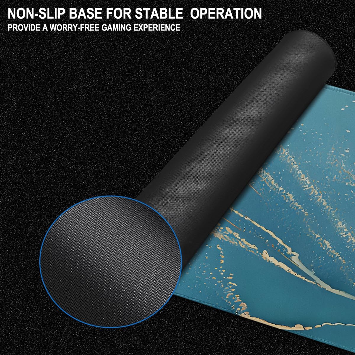 Large Gaming Mouse Pad, 31.5" x15.7" Water Resist Large Extended Desk Mat