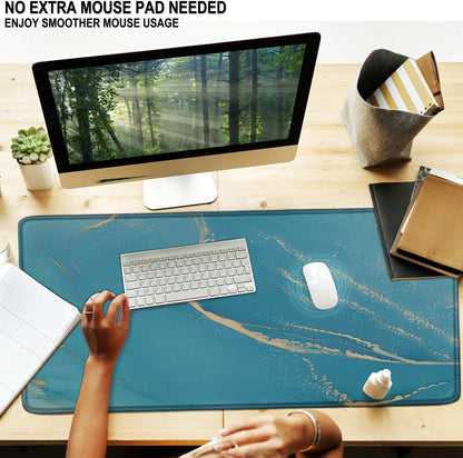 Large Gaming Mouse Pad, 31.5" x15.7" Water Resist Large Extended Desk Mat