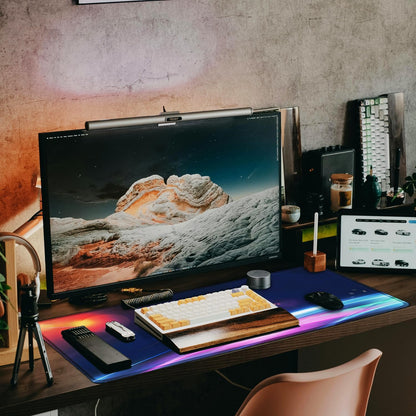Large Gaming Mouse Pad, 31.5" x15.7" Water Resist Large Extended Desk Mat