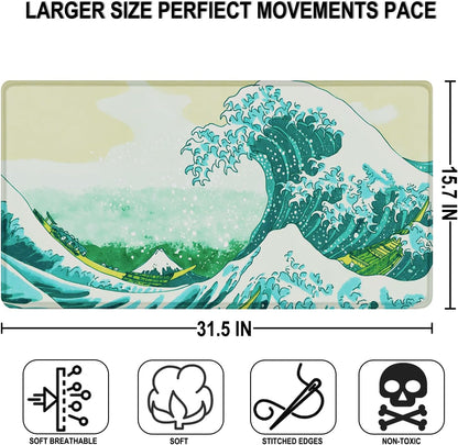 Large Gaming Mouse Pad, 31.5" x15.7" Water Resist Large Extended Desk Mat