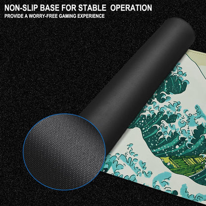 Large Gaming Mouse Pad, 31.5" x15.7" Water Resist Large Extended Desk Mat