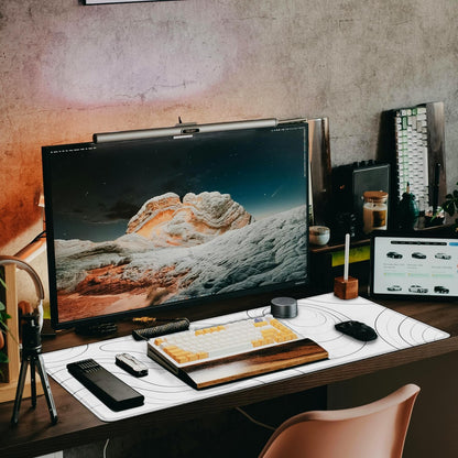 Large Gaming Mouse Pad, 31.5" x15.7" Water Resist Large Extended Desk Mat