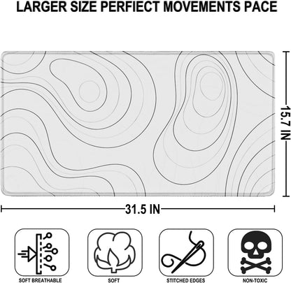 Large Gaming Mouse Pad, 31.5" x15.7" Water Resist Large Extended Desk Mat