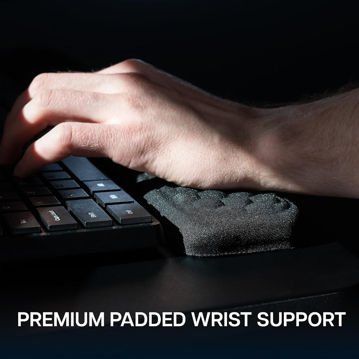 Premium Black Under Desk 27 x 11 in Keyboard Tray, MOUNT-KB27P-B