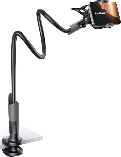 Gooseneck Bed Phone Holder 33.4" Full Adjustable Flexible Arm