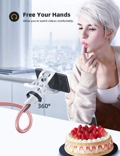 Gooseneck Bed Phone Holder 33.4" Full Adjustable Flexible Arm