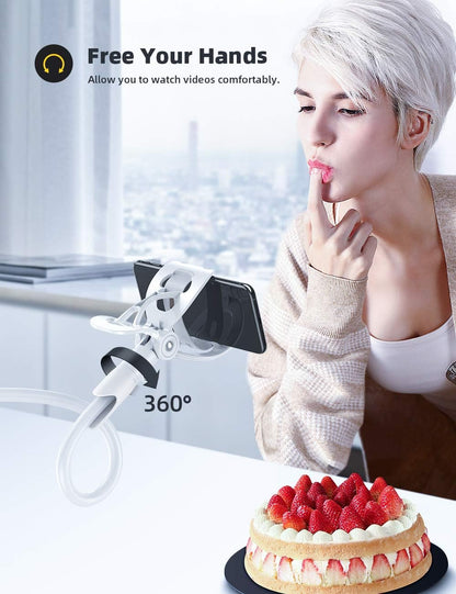 Gooseneck Bed Phone Holder 33.4" Full Adjustable Flexible Arm