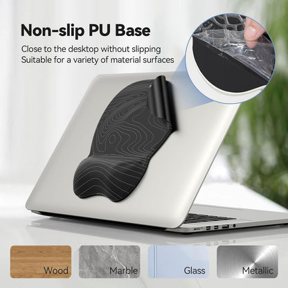 Gel Ergonomic Mouse Pad & Keyboard Wrist Rest & Coaster