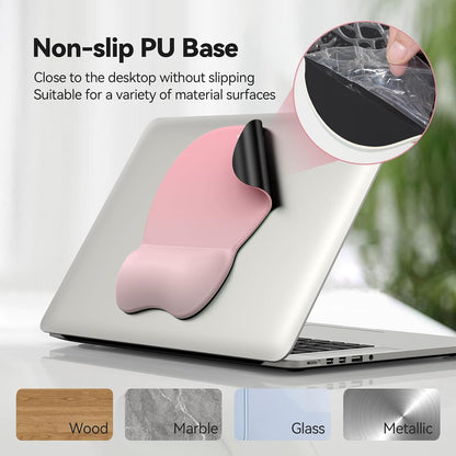 Gel Ergonomic Mouse Pad & Keyboard Wrist Rest & Coaster