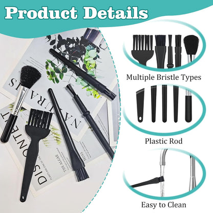 Anti Static Brush Set-5 Piece Keyboard Cleaning Brush and ESD Safe Electronic Dust Cleaning Brushes Kit for Computer,Laptop,Camera,Car Vents,PC Cleaning