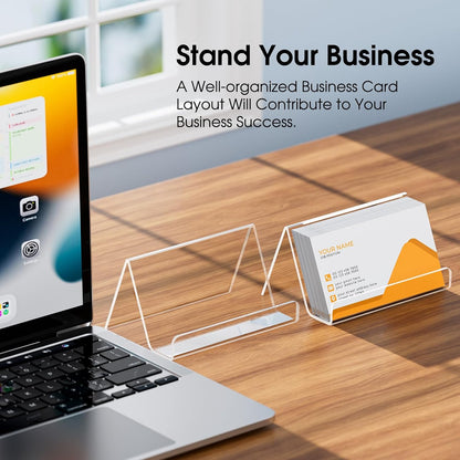 Acrylic Business Card Holder 3 Pack