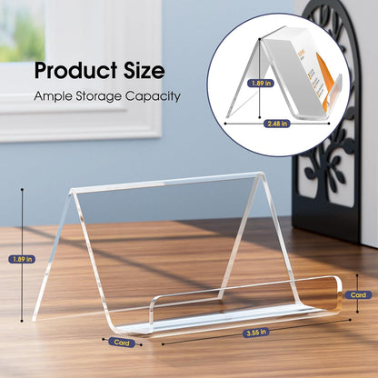 Acrylic Business Card Holder 3 Pack