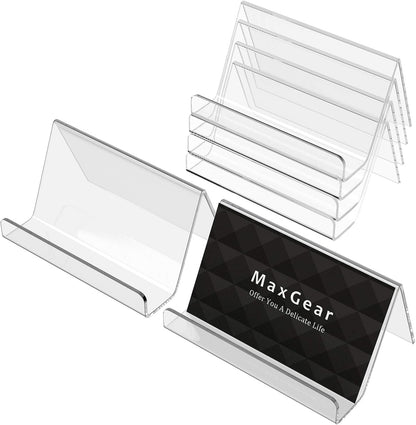 Acrylic Business Card Holder 3 Pack