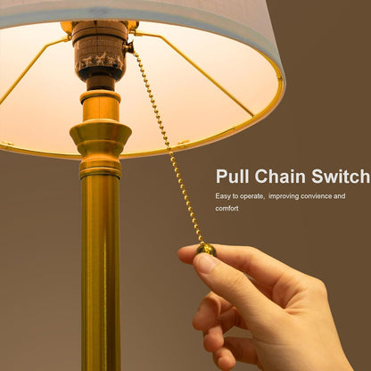 19.5" Small Table Lamp for Bedroom - Bedside Lamps for Nightstand