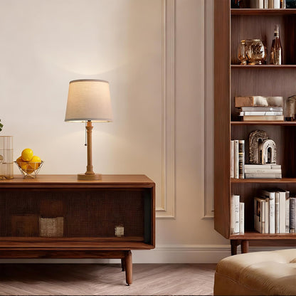 19.5" Small Table Lamp for Bedroom - Bedside Lamps for Nightstand