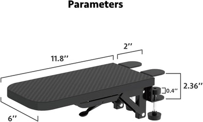 Computer Arm Rest for Desk, Suitable for Office desks, Sturdy Mouse arm Support, Computer Desk Extender, Suitable for Home and Office
